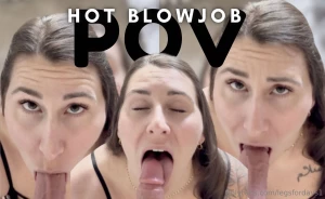 Pov ultimate blowjob experience feel the intensity as i wrap my lips