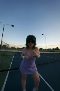 Lets go down to the tennis court and talk it out like yeah yeah part 4