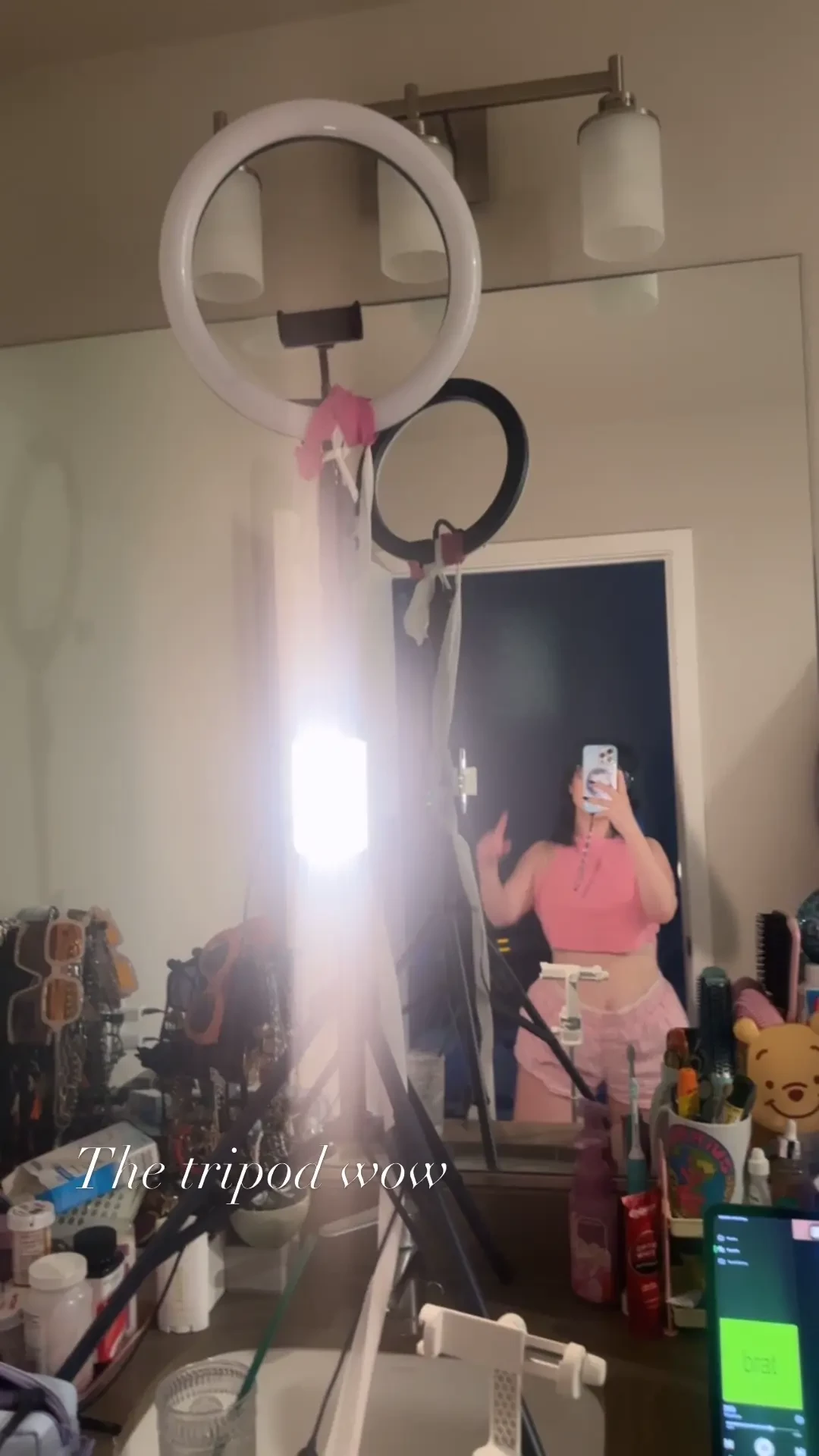 Okayyyy ngl my current tripod amp filming setup is still pretty diy 