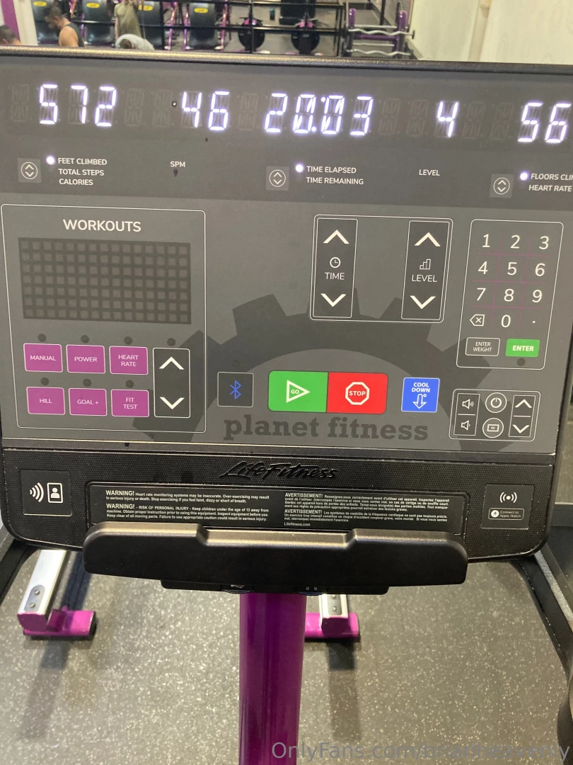 That stair master ain t no joke 