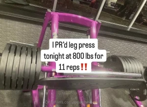 Hard work is paying off i got a booty lol