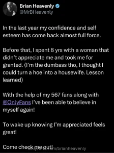 A big shoutout to all my fans thank you so much for helping me regain