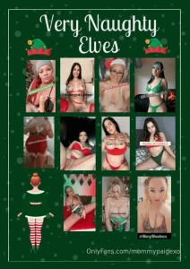 mommypaigexo - 11 of us naughty elves getting filthy at the north pole will we make part 1 