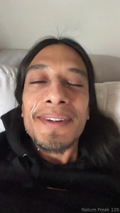 Lots and lots of cum i didn t have time to capture the cum shot i ve