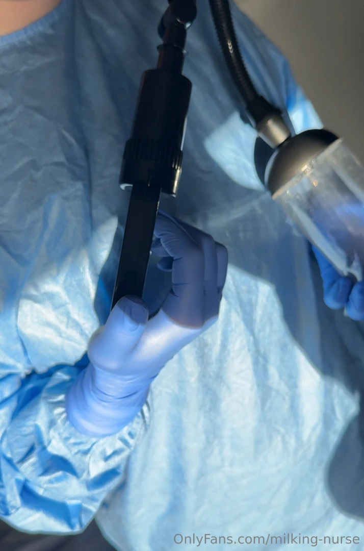 Nurse has a new toy i ve bought myself a new penis pump for patients i part 3 