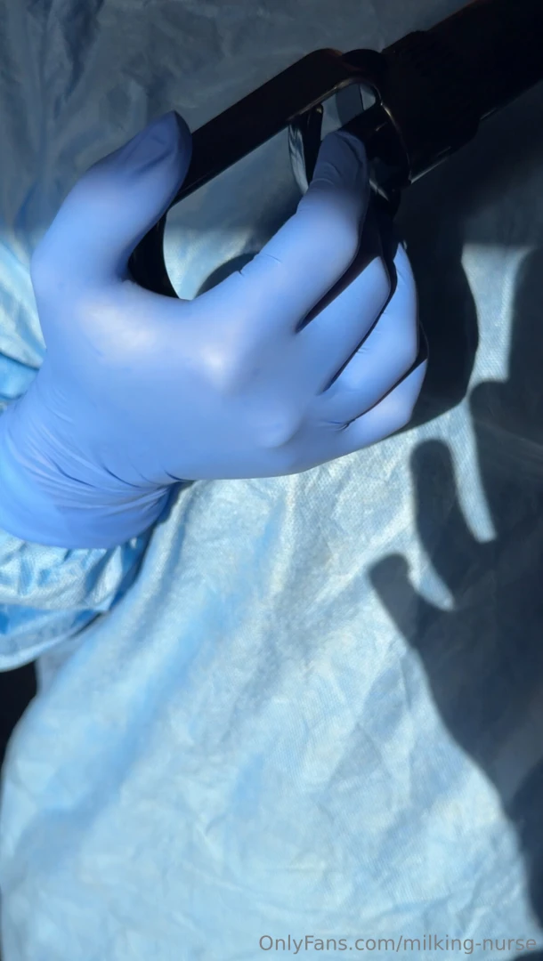 Nurse has a new toy i ve bought myself a new penis pump for patients i part 2 