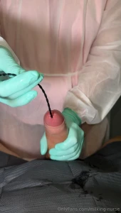 Cock sounding with a 30cm flexible beaded sound do you think you could part 2