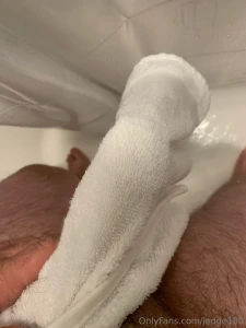 Needed someplace to hang the washcloth while i wash my hair