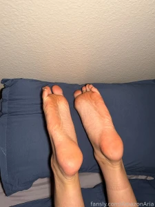 I am rubbing my dirty feet all over your pillow so you become