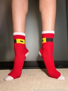 Can you tell i love christmas socks which ones are your favorite part 6