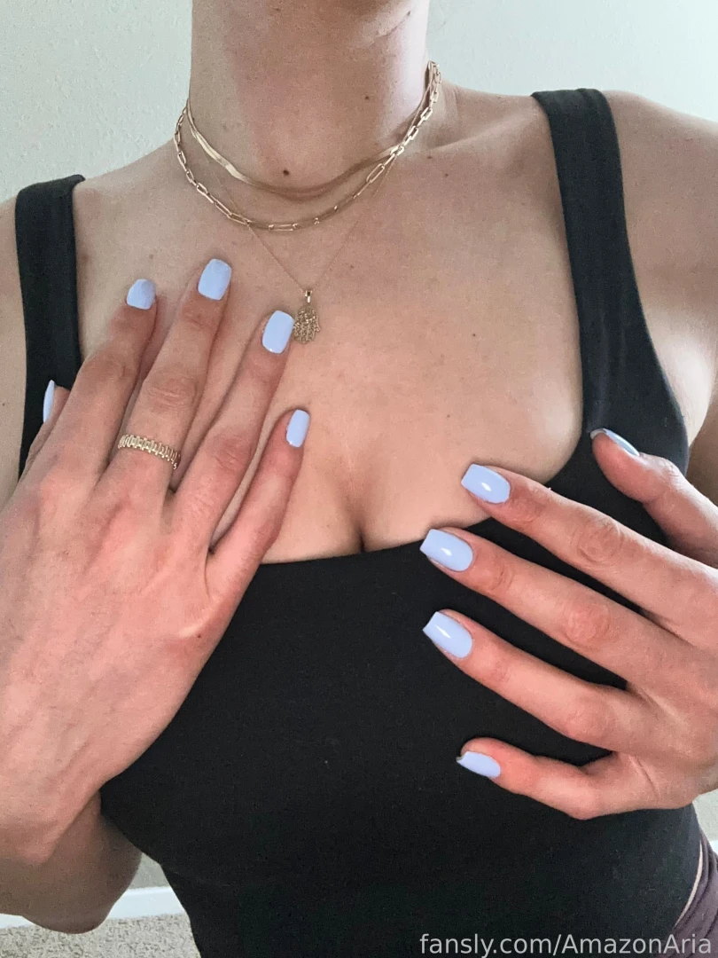 I know you guys are obsessed with my feet but i think my hands are 