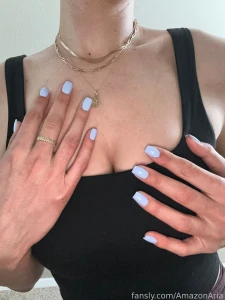 I know you guys are obsessed with my feet but i think my hands are