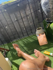 It s sunny and i love to put my sun block on part 6