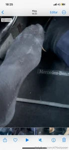 I needed to take my shoes off in the car after a whole day wearing part 3