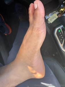 A bunch of car feet for you to get off to