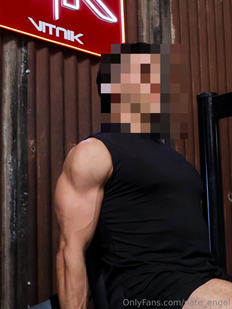 Do you like my muscles at the gym i love working out sweating and 