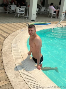 Imagine touching those muscles