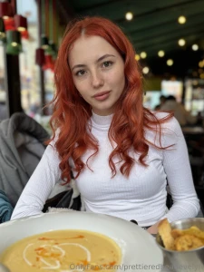 The moment when everything is perfect coziness delicious food and good