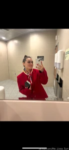 She could be a flight attendant