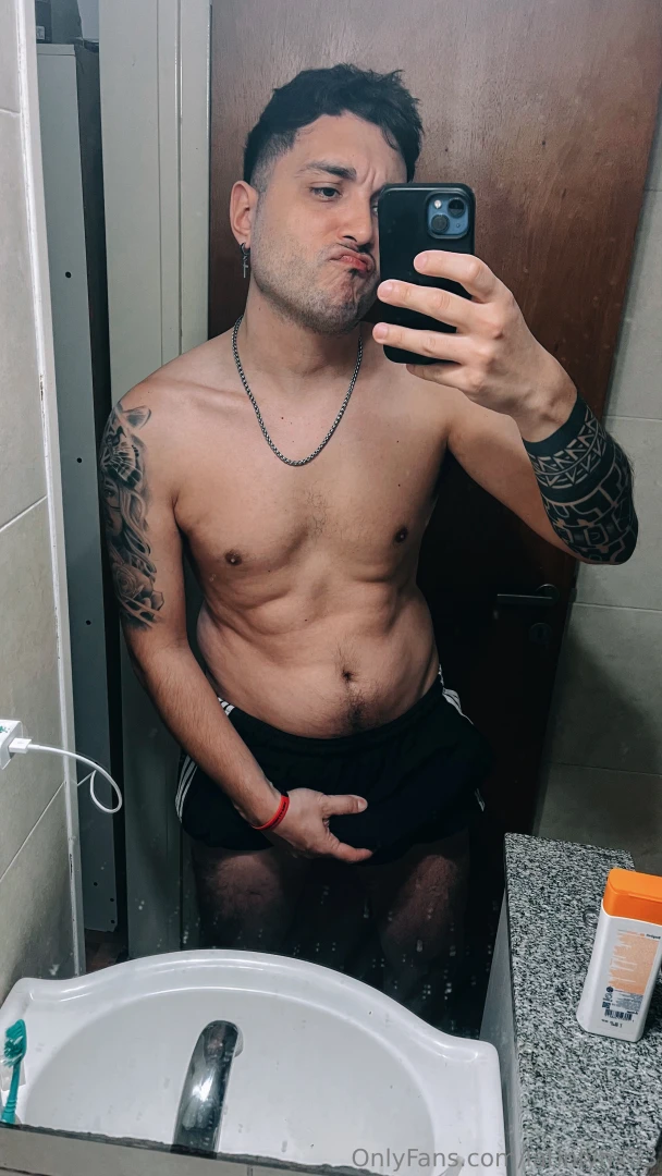 Strolling around my apartment with a hard dick some neighbor might see 