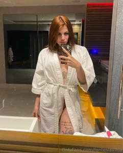 Lucky you i m not wearing anything under this