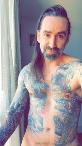 Standing naked in the window of my hotel