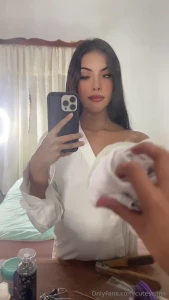 White always looks good on me even when i m cleaning my mirror they