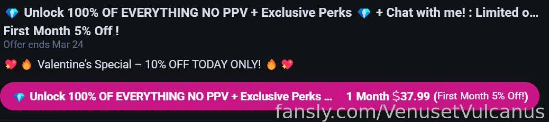 Limited-time offer hey handsome this sunday only get exclusive access 