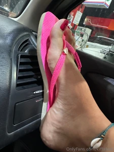 Could you drive your car with my feet on it