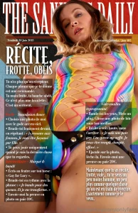 The sanivy s daily - day 185 stroke recite obey r cite frotte ob is