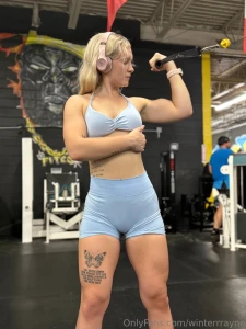 I love upper body day