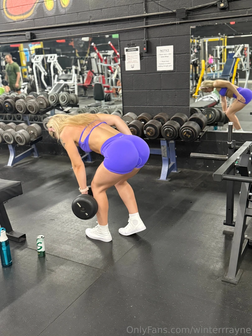 You like purple on me 