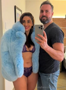 With my wife and queen fullbushhotwife