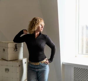 The window offers not only a view of the street but also a world of