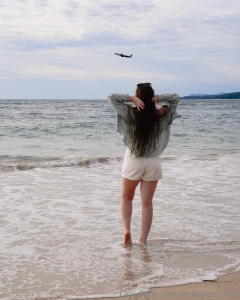 The ocean makes me feel so weird sometimes lol like it s calm but it s part 1
