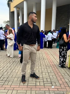 Today i am celebrating my graduation i am very happy it was with a lot