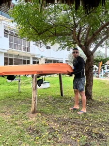 My body on the beach looks very sexy