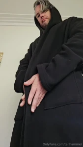 I got myself a new bathrobe that is super soft and the inside is like