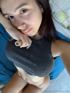 When my boobs take up a really large amount of space in a photo but i