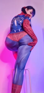 Spiderbooty fyp booty cosplay spidergirl pawg part 1