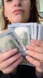 Would you like to see me count your money like this imagine how it