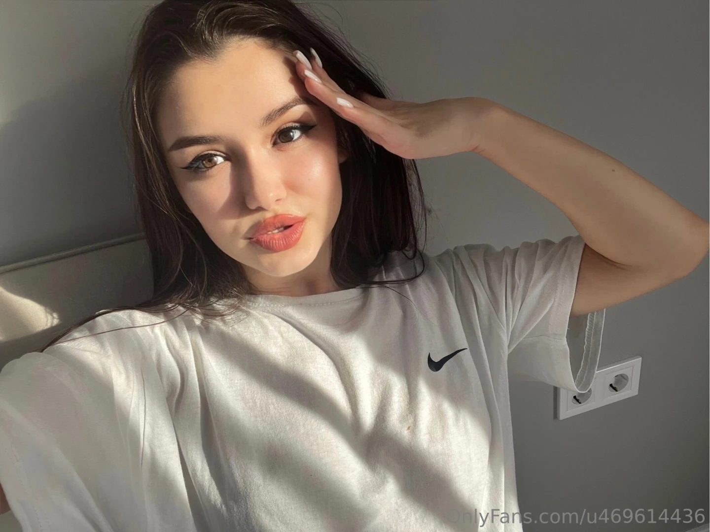 Sometimes mornings feel like magic soft sunlight on my skin messy hair 