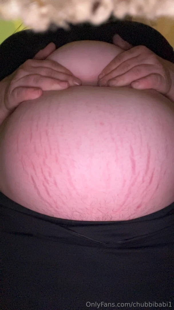 Stuffed belly i think i might ve added a few more stretchmarks what do 
