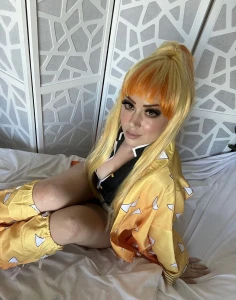 Thunder breathing cosplay rule34 cosplayer egirl tits roleplay part 1