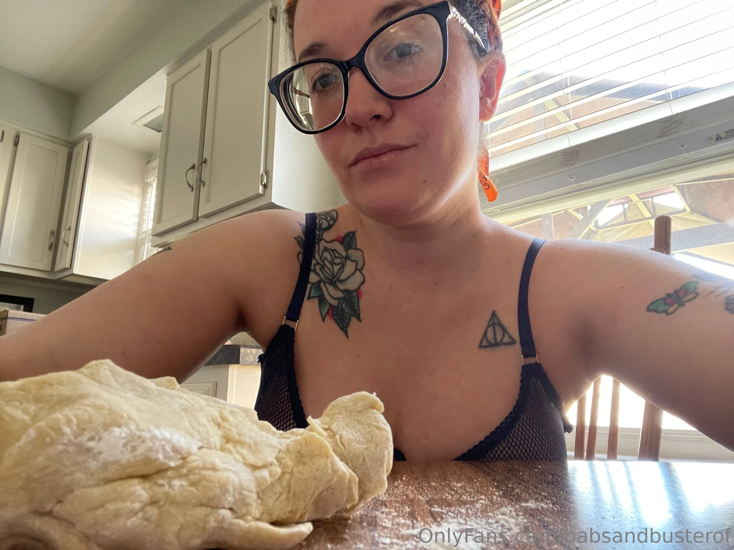 Mamma mia babs made pasta in lingerie dm us to see more 