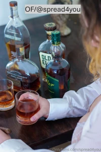 I am a simple girl give me some bourbon and i will unbutton my shirt