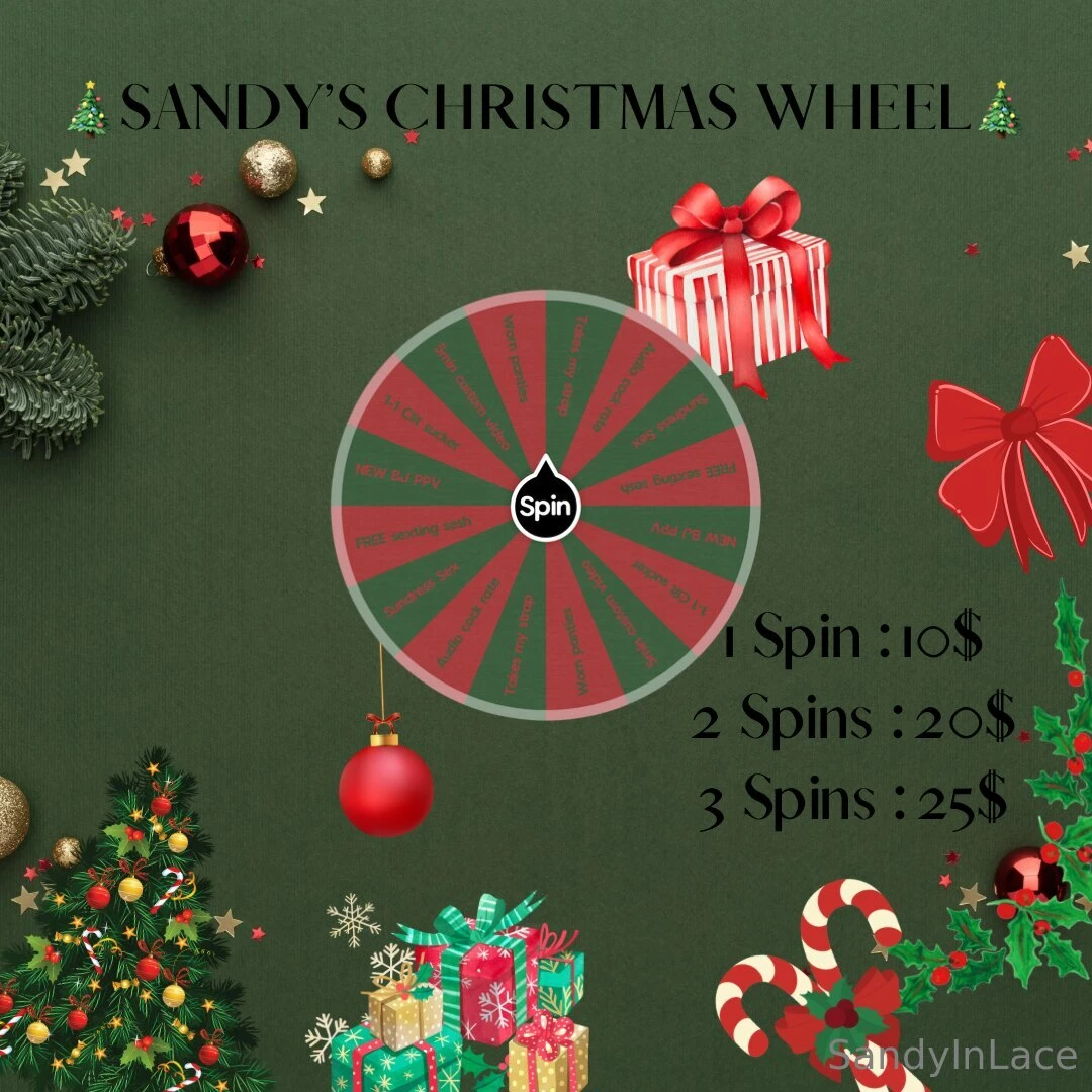 Sandy s christmas nbsp wheel nbsp welcome to my christmas wheel it s 