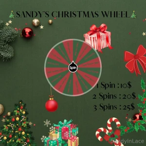Sandy s christmas nbsp wheel nbsp welcome to my christmas wheel it s