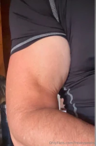 Happy v day to all my followers who love muscles on this old man more