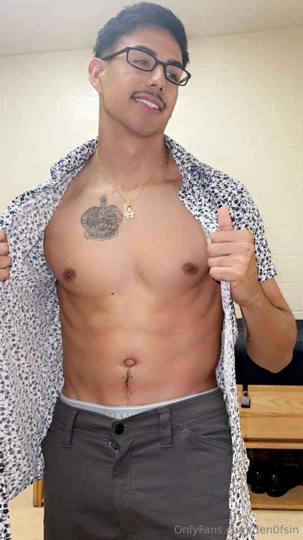 Adrian was all dressed up with nowhere to go so why not whip his big 